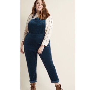 Modcloth Fall Potluck Overalls in Color: Dusk